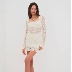 For Love and Lemons Cleo Mini Dress
